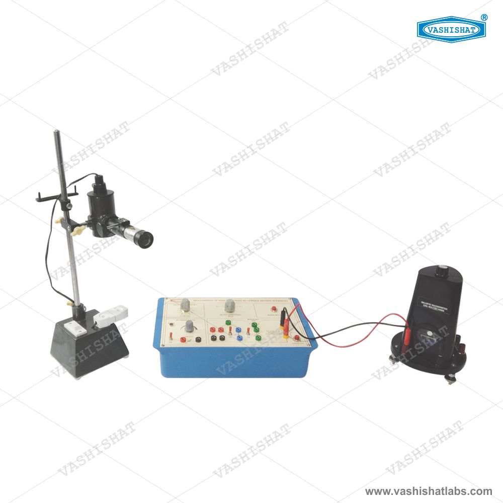 To Determine the Value of High Resistance by Leakage Method Using Ballistic Galvanometer